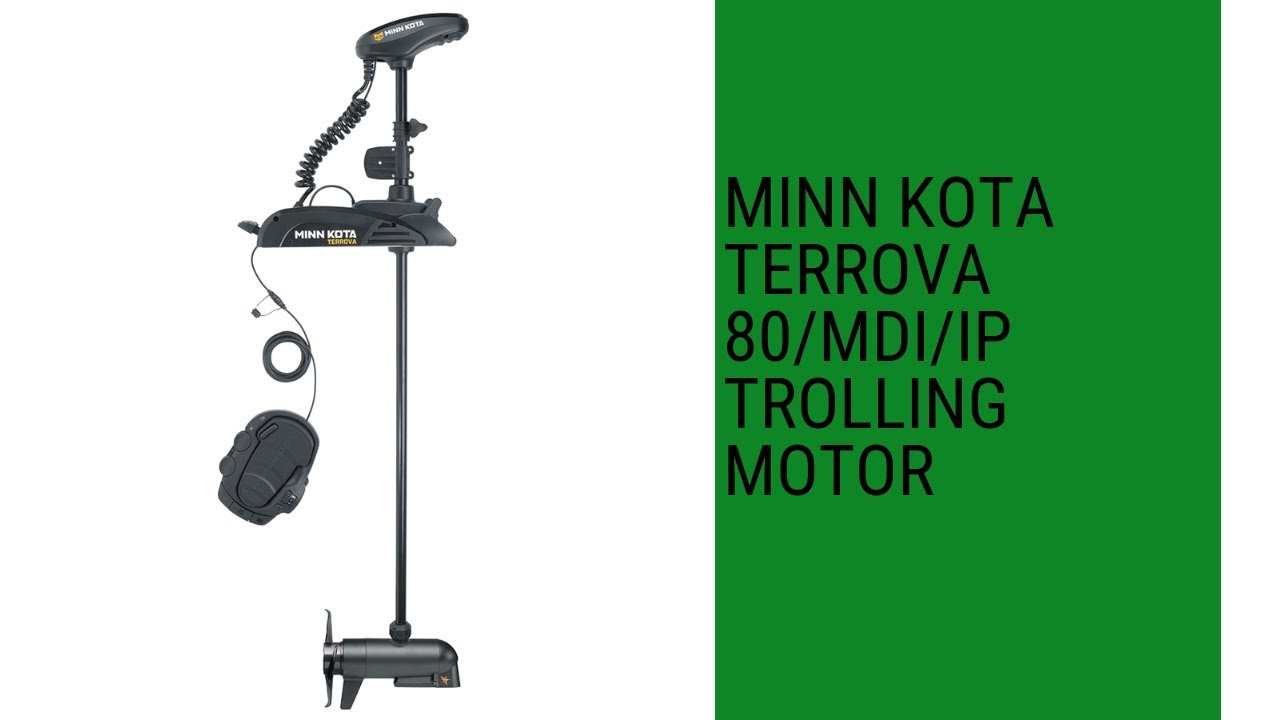 Minn Kota Terrova Trolling Motors - Pro Fishing Supply