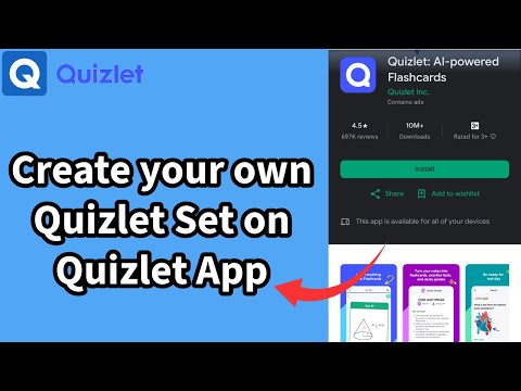 How to Create Your Own Quizlet Set on Quizlet App Make Your Own Quizlet Set on Quizlet App 2024
