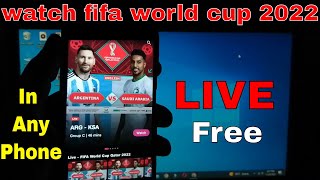how to watch fifa world cup 2022 live in mobile free | watch world cup 2022 live in mobile free . screenshot 4
