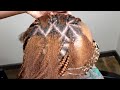 PERFECTING PARTS | TRIANGLE BOX BRAIDS | EASY DETAILED VIDEO| KNOTLESS BRAIDS