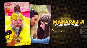 Premanand Maharaj Ji Reels Full Editing Tutorial | Alight Motion Complete Guide”