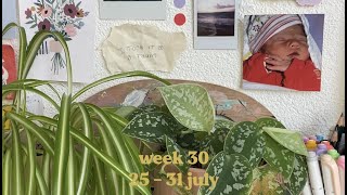 week 30 vlog