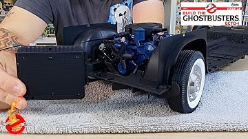 Build the Ghostbusters Ecto-1 - Issue 24 ( Front Fender Liners & Radiator ) Speed Build