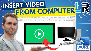 MS Word: Insert video from computer (local source) ✅ 2 SOLUTIONS