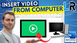 MS Word: Insert video from computer (local source) ✅ 2 SOLUTIONS