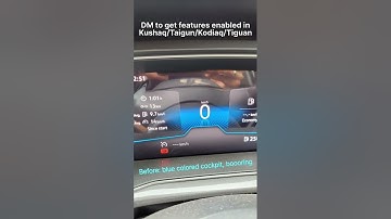 VW Taigun 1.0 MT coded to enable hidden #features 🔥🔥 #shorts #viral
