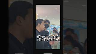 1 Year Ago Jungkook Noticed My Friends & I