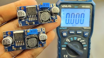 EASIEST LM2596 DC-DC Buck Converter  Adjustable Tutorial | LM2596 Adjustable Step Down Converter