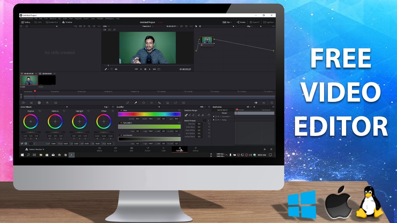 Free Video Editor (2020) Windows 10, MacOS and Linux - YouTube