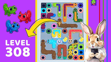 Gecko Out Level 308 Solution Walkthrough