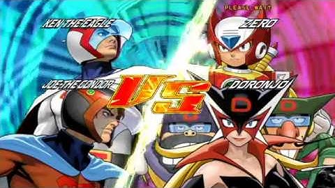 Tatsunoko vs Capcom Ultimate All stars Joe the Condor & Ken the Eagle Gameplay (Arcade Mode) Ep9