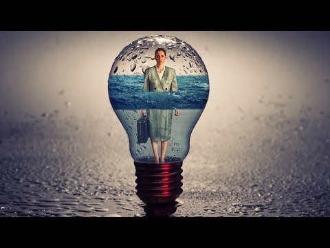 Office girl inside Bulb photo manipulation | photoshop tutorial cs/cc Office girl inside Bulb photo manipulation | photoshop tutorial cs/cc
