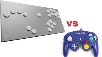 Box vs Gamecube Controllers