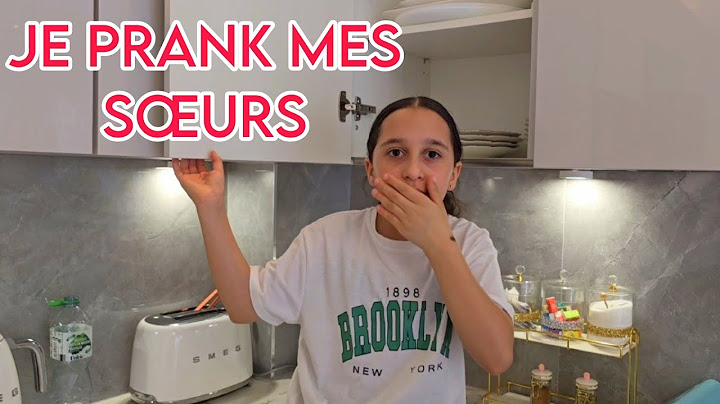 C'EST LA PREMIÈRE FOIS QUE JE PRANK MES SŒURS COMME ÇA