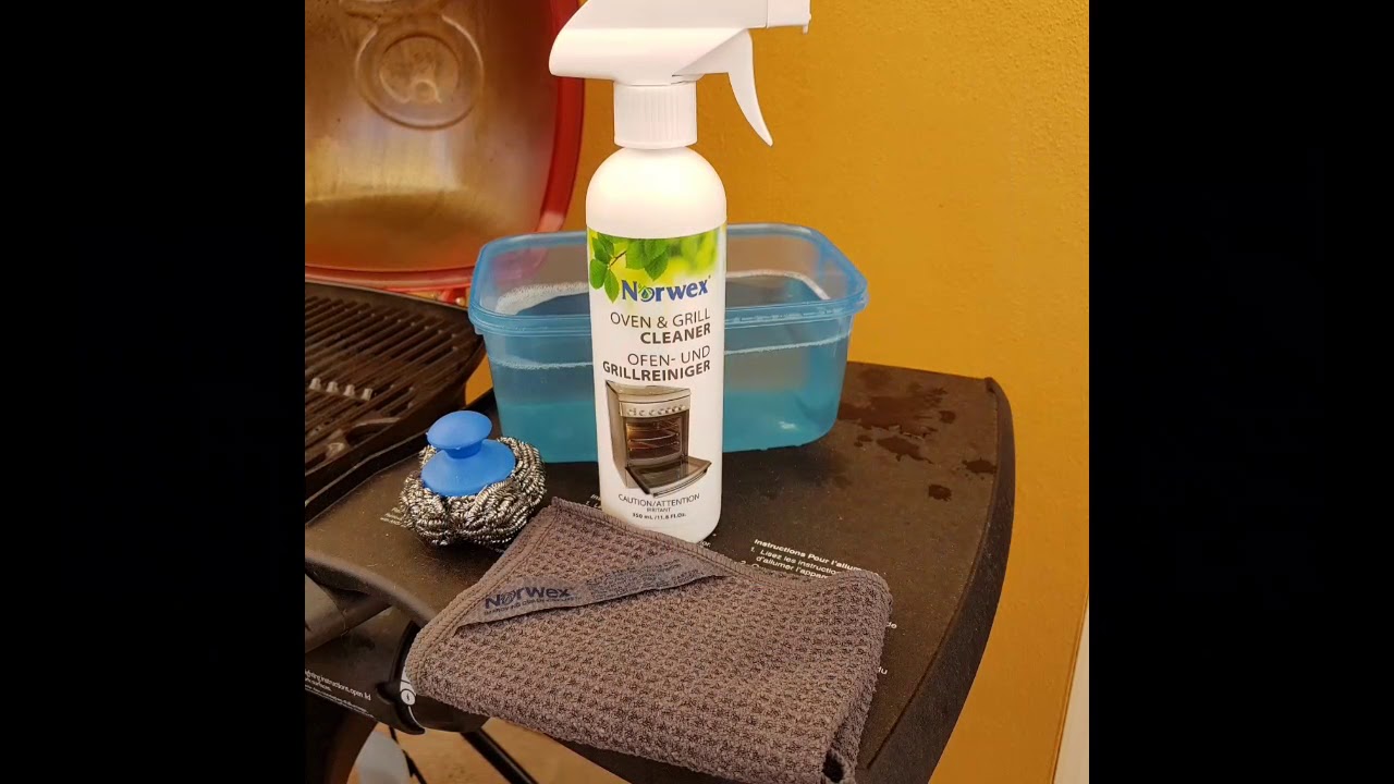 Norwex Oven & Grill Cleaner Demo YouTube