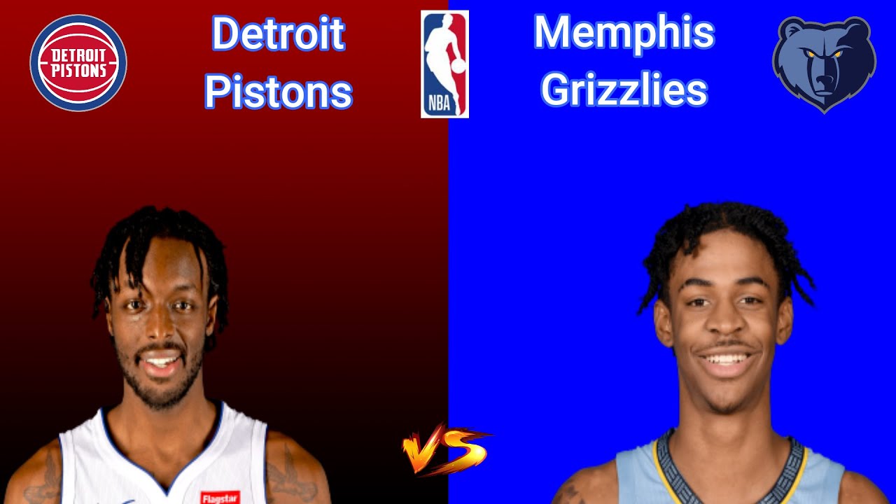 Detroit Pistons at Memphis Grizzlies NBA Live Scoreboard Play by Play I