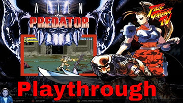 Live Play - Alien vs. Predator (Capcom Arcade) | Lets Play On The Cabinet | Longplay | Review