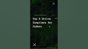 Top 5 Online Compilers Every Coder Must Know!   #coding #programming #learncoding #onlinecompiler