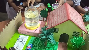 Water level indicator using IC-555 TIMER