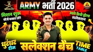 Army Bharti 2026 Latest Update | Army New Batch 2026 | Army Batch Team & Time Table 2026 screenshot 4