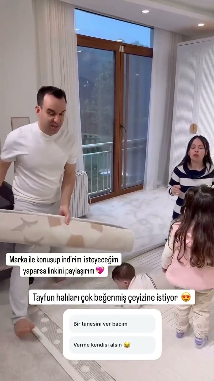 Tayfun halıları çok beğenmiş çeyizine istiyor ❤️