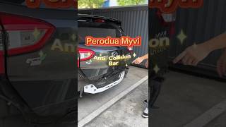 Ultra Racing | Perodua Myvi Pasang rear Anti Collision Bar #ultraracing #peroduamyvi