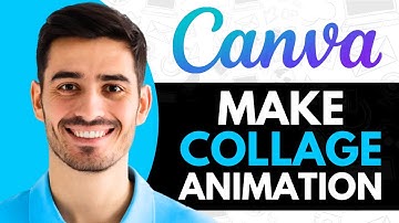 How to Make Collage Animation in CANVA | Stop Motion Tutorial 2025