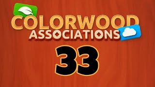COLORWOOD ASSOCIATION WORDS level 33