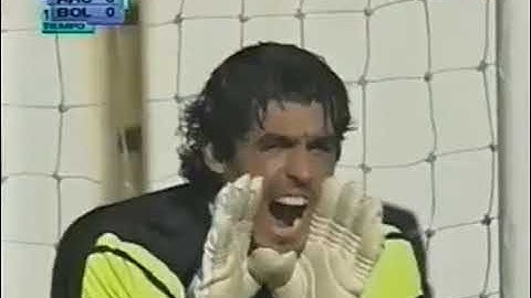 Eliminatorias Mundial 2002: Argentina 1-0 Bolivia (04/06/2000). Narración en español.