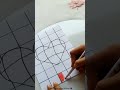 3D Heart Drawing/Pansy Crafts ✨🍃/#shorts