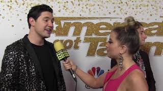 Daniel Emmet is blessed to be in the finals of AGT