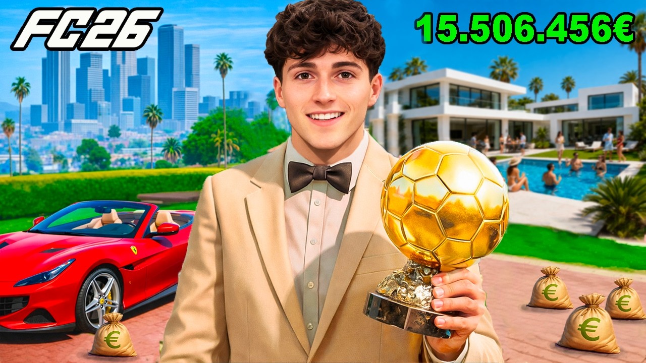 De PAUVRE à Footballeur PRO sur FC26 Réaliste ! (Mode carrière - Épisode 3)