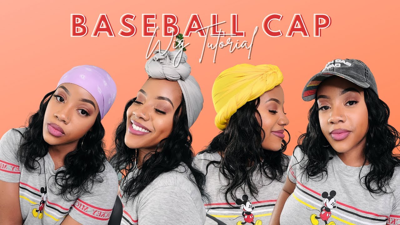 Its the VERSATILITY FA MEEE Baseball Cap Wig Tutorial the PONPONS