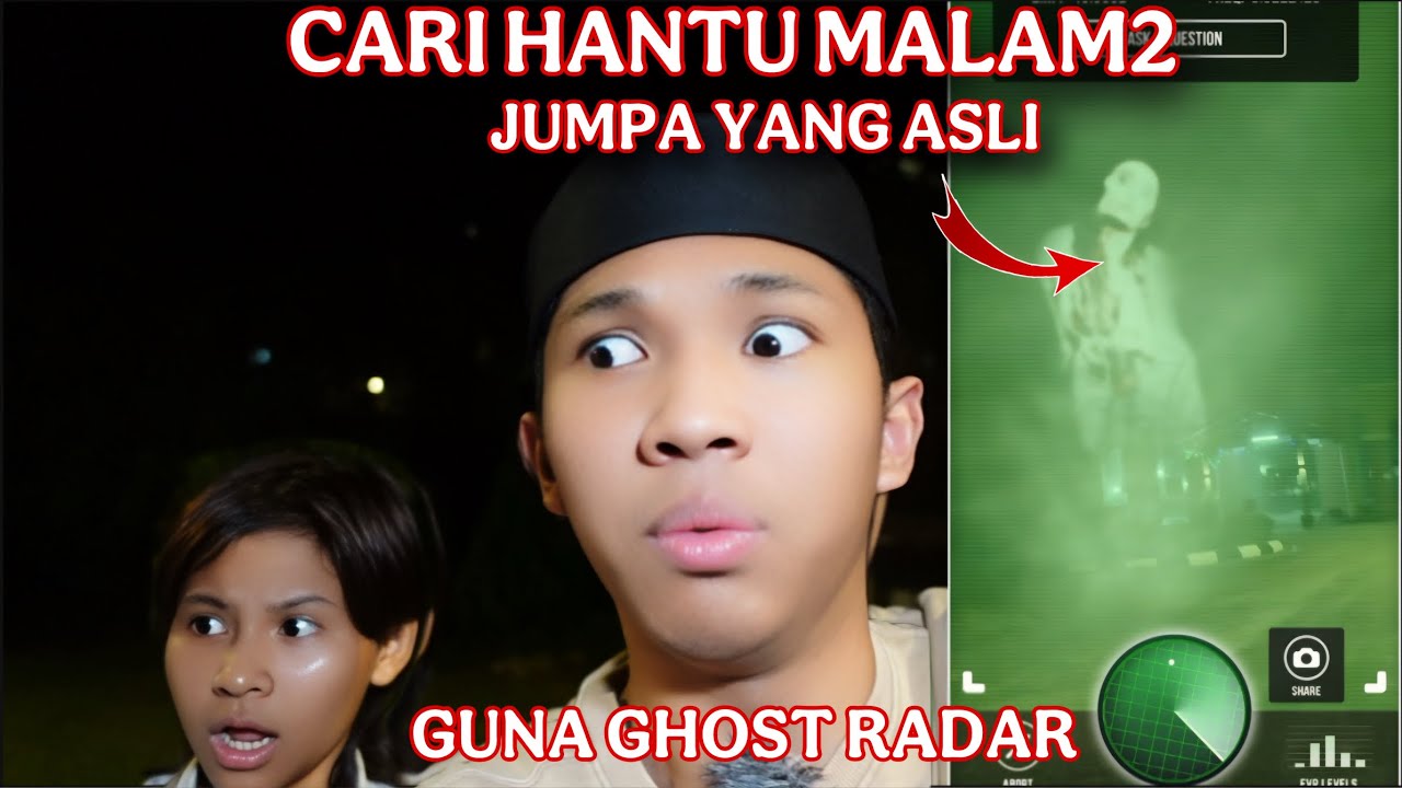 PARANORMAL ❗️😨CARI HANTU GUNA GHOST RADAR | JUMPA REAL WEH!😱