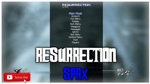 [MW2/1.14/PS3] Modern Warfare 2 Resurrection Mod Menu (HOST) SPRX + Download Free