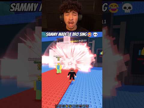 SAMMY MADE LIL BRO SING Roblox Stealabrainrot