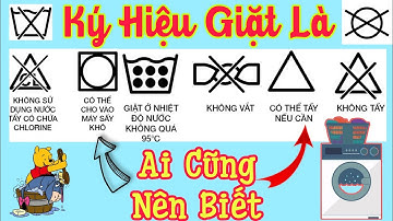 Chú Ý Ký Hiệu Giặt Là Trên Quần Áo Tránh Nhăn Lem Màu