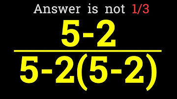 The Math Problem 99% Get Wrong!