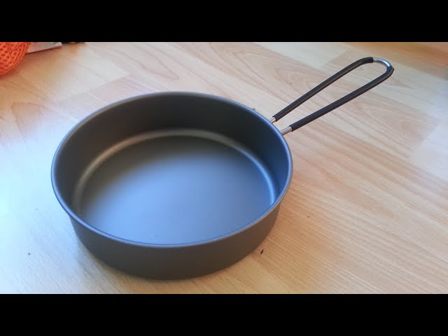 TOAKS Titanium Frying Pan with Foldable Handle - 115mm