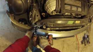 Front End Service mode 2002-06 MINI Cooper/radiator/bumper removal howto