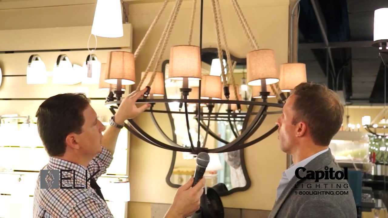 Dallas Lighting Market June 2013 "Natural Rope" from ELK Lighting