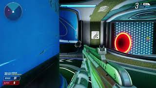 Trolling my friend in Splitgate with portals