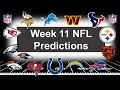 NFL Week 11 Picks 2024