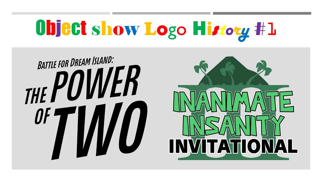 Object Show Logo History #1: BFDI:TPOT and III - YouTube