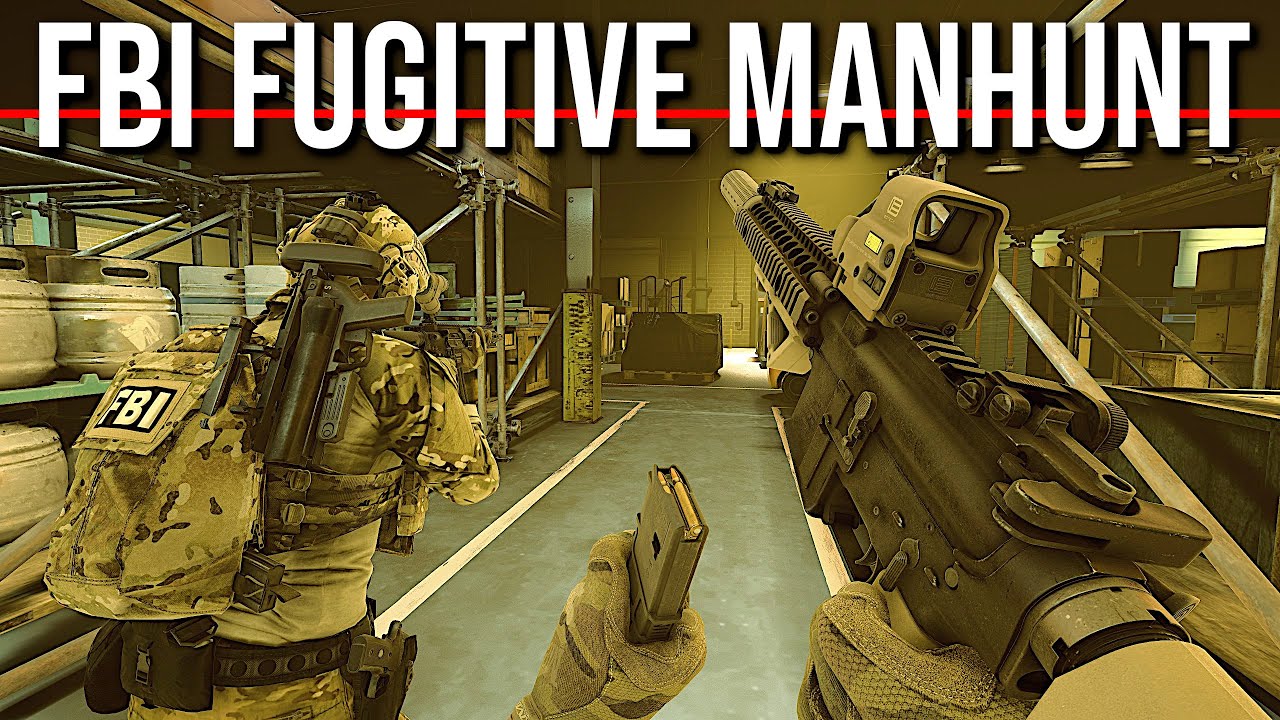 FBI Fugitive Manhunt - Ready or Not Tactical Gameplay
