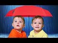 Rain, Rain Go Away  Song Nursery Rhymes with Daddy, Mommy, and the Childrens