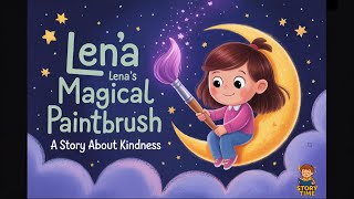 Lena’s Magical Paintbrush ✨ A Bedtime Story About Sharing, Kindness & Imagination