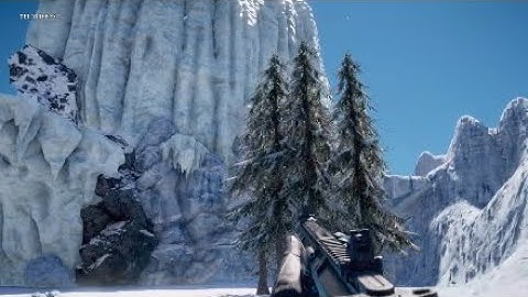 FAR CRY 5 Map editor How to make a frozen cave part 1 (Speed Build)