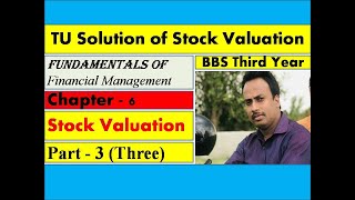 Information TU solution of stock valuation (Part - 3) , Calculation of stock valuation at different period Update