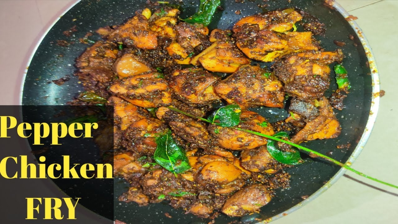 Pepper chicken Dry,Pepper chicken fry, ପେପର ଚିକେନ୍ ଫ୍ରାଏ YouTube